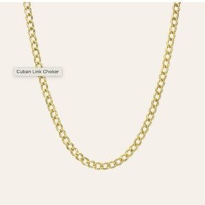 Zoe Lev Cuban Link Choker